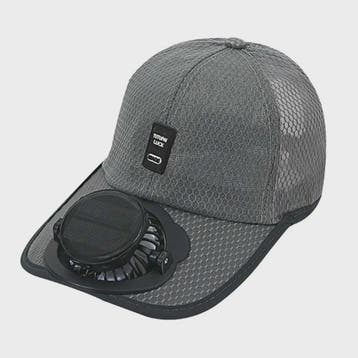 Ventilator Pet met Zonneklep: Solar & USB Oplaadbaar voor Op, Verzenden, Nieuw