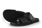 Manfield Slippers in maat 43 Zwart, Kleding | Heren, Schoenen, Slippers, Manfield, Verzenden, Zwart