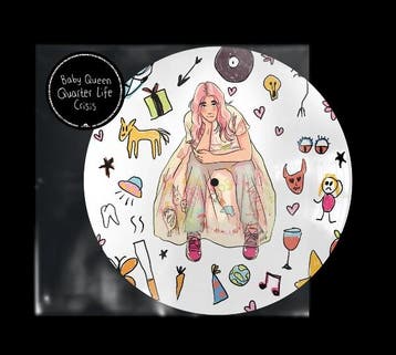 lp nieuw - baby queen - Quarter Life Crisis (nieuw), Verzenden, Zo goed als nieuw, Overige formaten