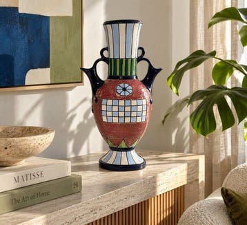 Amphora - Vaas - Jugendstil / vroege Art Deco - Steengoed -, Antiek en Kunst