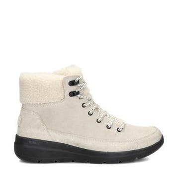 Skechers Go Walk veterboots voor dames in het Ecru, Skechers, Overige kleuren, Verzenden, Lage of Enkellaarzen