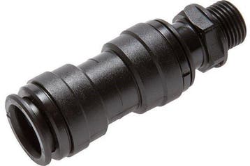 28mm x G3/4 POM Insteekfitting Buitendraad NBR, Verzenden, Nieuw