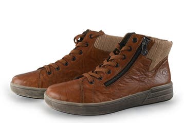 Rieker Snowboots in maat 41 Cognac, Kleding | Dames, Overige kleuren, Verzenden, Snowboots, Zo goed als nieuw
