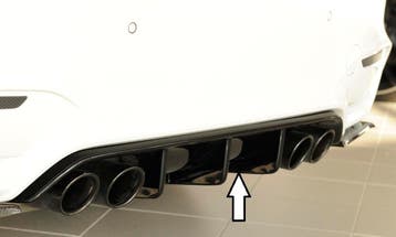 Rieger diffuser | 4-Serie F82 M4 (M3): 01.14- - Coupé    4-S, Verzenden, Nieuw, BMW