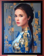 Wilhem von Kalisz (XX-XXI) - The Elegance of a Vanishing, Antiek en Kunst, Kunst | Schilderijen | Modern