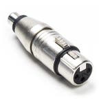 XLR naar tulp adapter | V  V | Neutrik (Mono, 3-pin), Audio, Tv en Foto, Audiokabels en Televisiekabels, Verzenden, Nieuw