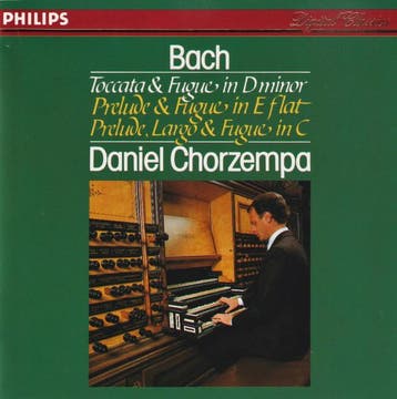 Johann Sebastian Bach, Daniel Chorzempa - Toccata &amp; Fugu, Ophalen of Verzenden, Gebruikt