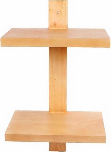 Gifts Amsterdam Wandschap Robert 53 X 30 cm Hout Blank, Huis en Inrichting, Ophalen of Verzenden, Nieuw