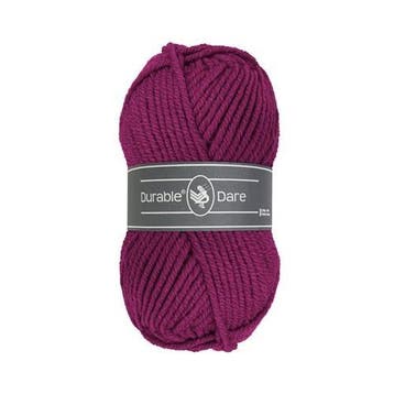 Durable Dare 249 Plum - Haakgaren / Breigaren, Ophalen of Verzenden, Nieuw, Breien of Haken, Wol of Garen