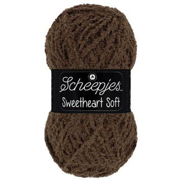 Scheepjes Sweetheart Soft 100g - 026 Bruin, Verzenden, Nieuw