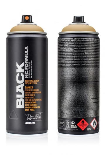 Montana Black BLK8010 Sand 400 ml, Ophalen of Verzenden, Nieuw