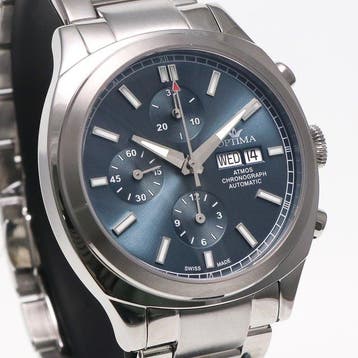 Optima - ATMOS Valjoux automatic - OSAC449-SS-19 - Heren -, Sieraden, Tassen en Uiterlijk, Horloges | Heren, Nieuw