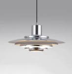 Nordic Hanglamp Zilver – Moderne LED Plafondlamp Nieuw Luxe, Verzenden, Nieuw