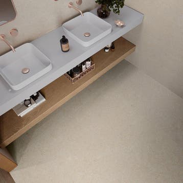 Vloertegel/Wandtegel Lichtbeige R12 45x45cm (Muurtegels), 40 tot 60 cm, 40 tot 60 cm, Keramiek, Nieuw