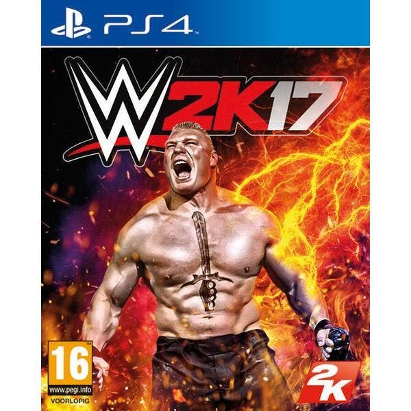 Playstation 4 WWE 2K17, Spelcomputers en Games, Games | Sony PlayStation 4, Zo goed als nieuw, Verzenden