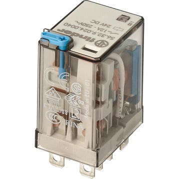 Finder 56.32 Industrieel Vermogen Relais 12A 24VDC 2CO -, Verzenden, Nieuw, Overige typen