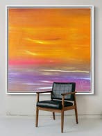Luca Domiro - DAWN BLOOM (Large original painting)