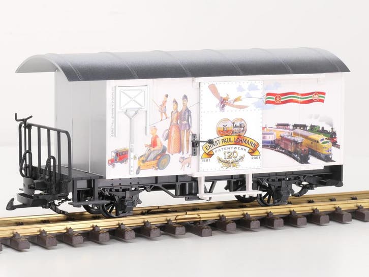 LGB 47280 120-Jahre-Güterwagen, Limited Edition, Hobby en Vrije tijd, Modeltreinen | Overige schalen, Overige typen, Nieuw, LGB