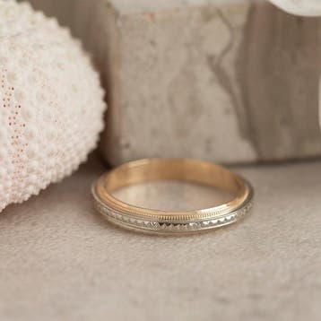 Gouden ring 14 karaat, Verzenden, Zo goed als nieuw, Goud