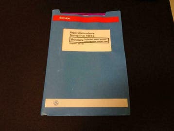 1998 Volkswagen Transporter Onderstel assen reparatie boek, Verzenden