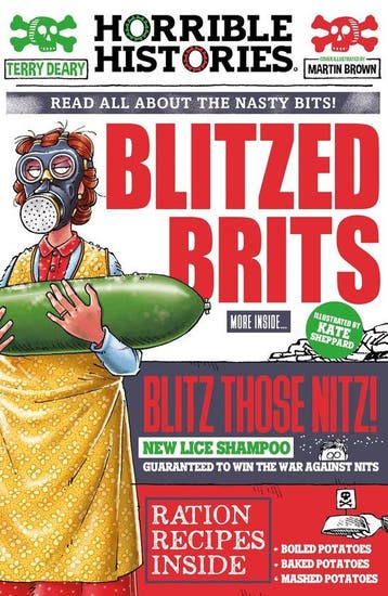 Horrible Histories- Blitzed Brits - Terry Deary, Verzenden, Zo goed als nieuw, Terry Deary