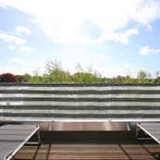 Balkon Privacy Scherm Grijs-Wit  afm. 1x10m (Recreatie), Verzenden, Nieuw