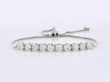 Armband - 14 karaat Witgoud - 3.32ct. tw. Diamant, Nieuw