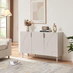 Commode Starvili dressoir 75x115x38 cm beige [en.casa], Verzenden, Nieuw