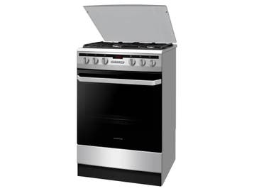 Inventum VFG6034WGRVS - Vrijstaand Fornuis - 4 Branders -, Verzenden, Zo goed als nieuw
