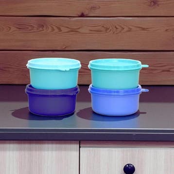 Tupperware Dessertbakje 200ml div kleuren blauw, Ophalen of Verzenden, Nieuw