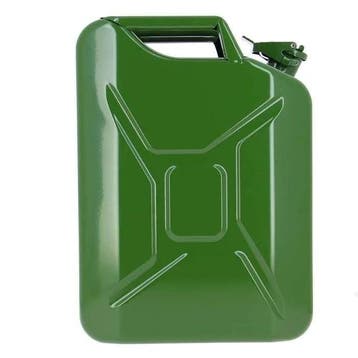 PRECISION STEEL US metalen jerrycan 20L - benzine jerrycan, Verzenden, Nieuw