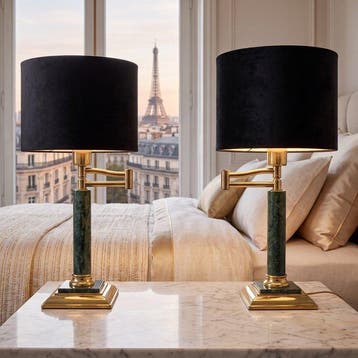 In the style and quality of Maison Le Dauphin - Tafellamp