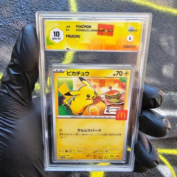Pokémon Graded card - Pikachu McDonalds - Graad 10, Nieuw