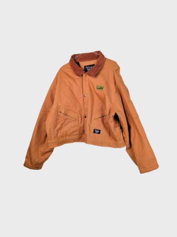 PRUF Outdoor Jacket Heren maat XXL Oranje Vintage, Ophalen of Verzenden, Nieuw