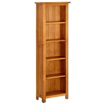 Open Kast 140cm Eikenhout - Tweedekansje - OP=OP, Huis en Inrichting, Kasten | Boekenkasten, Met plank(en), Minder dan 50 cm, 100 tot 150 cm