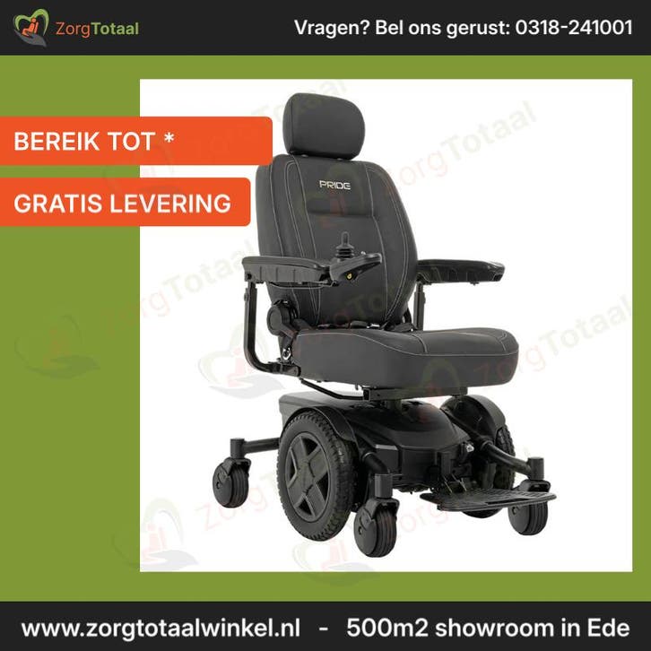 Elektrische rolstoel - Pride Jazzy EVO 613Li - Mid-wheel, Diversen, Rolstoelen, Elektrische rolstoel, Nieuw, Ophalen of Verzenden
