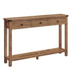 Nieuwe Consoletafel Landelijk Design – 3 Laden, 120×24×76 cm, Verzenden