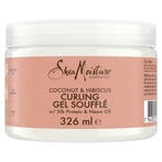 SheaMoisture Coconut & Hibiscus Curling Gel Soufflé, Verzenden, Nieuw, Gel, Wax, Haarlak of Mousse