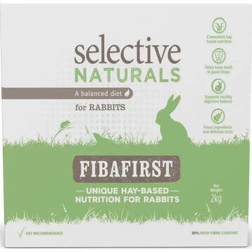Supreme Fibafirst Konijn 2 kg (Konijnenvoer), Verzenden, Nieuw, Overige typen