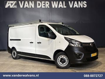 Opel Vivaro | 1.6 CDTI 122pk L2H1 Euro6 Airco | Imperiaal |, Gebruikt, Euro 6, Wit, Dealer onderhouden