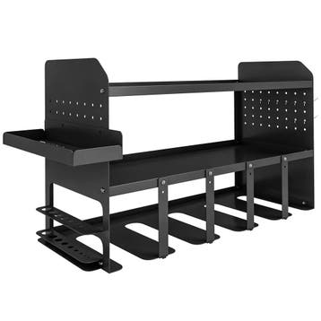 Tuinwerktuig-Organizer 2-laags Tuinwerktuig Stand Met Haken, Verzenden