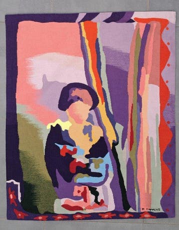 Maggie Coppens - Wandtapijt - 1250 mm - 1020 mm -, Antiek en Kunst