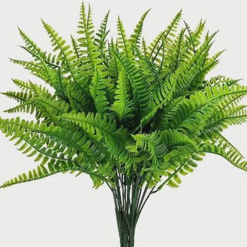 Set van 2 Kunstplant Varens - Decoratieve Groene Planten voo, Verzenden, Nieuw