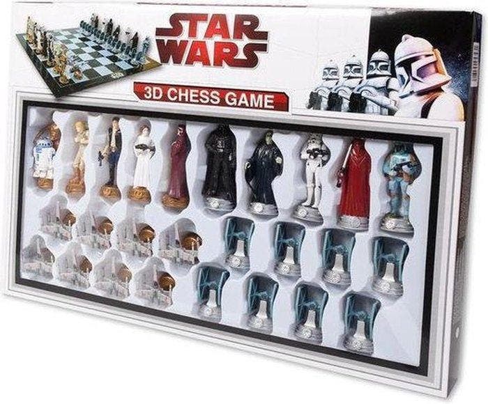 Schaakspel - Star Wars 3D Classic Chess, Antiek en Kunst, Curiosa en Brocante