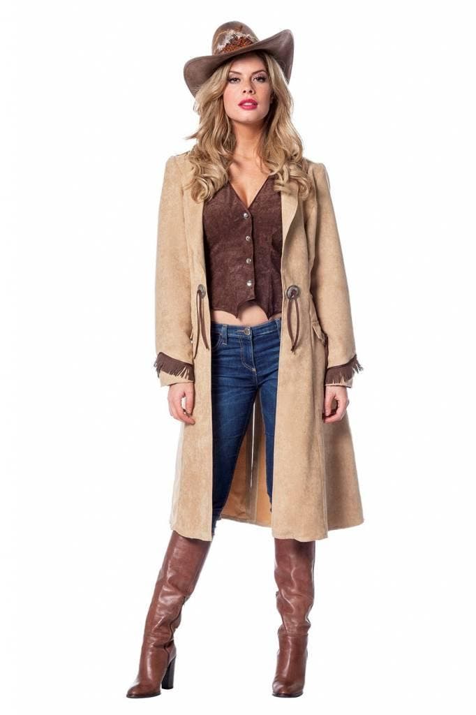 Cowgirl Jas + Gilet, Kleding | Dames, Carnavalskleding en Feestkleding, Nieuw, Ophalen of Verzenden