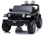 Kinderauto, JEEP® RUBICON, zwart, Touchscreen Mp4 TV scherm, Ophalen of Verzenden, Nieuw