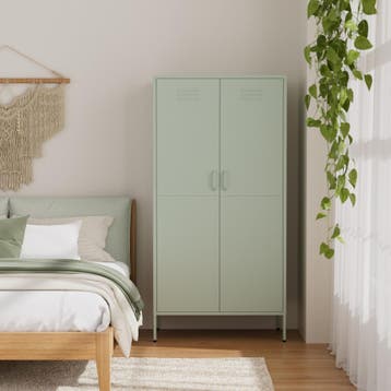 Lockerkast | Kledingkast | 90x50x180cm | Metaal | Groen, Huis en Inrichting, Verzenden, Nieuw
