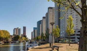 Te Huur 2 Kamer Appartement Boompjes In Rotterdam, Huizen en Kamers, Huizen te huur, Rotterdam, Direct bij eigenaar, Appartement