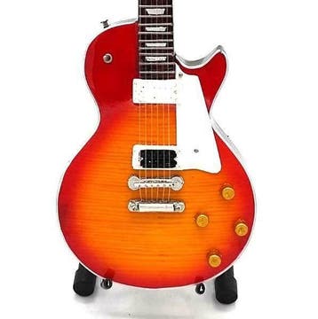 Miniatuur replica Gibson gitaar - Jimi Page - Led Zeppelin, Ophalen of Verzenden, Nieuw, Pop, Beeldje of Miniatuur