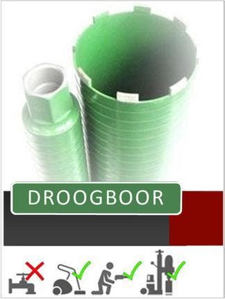 Diamant-Kernboor droog - Steen - Beton - Gewapend beton., Verzenden